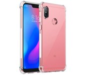Tumundosmartphone Funda Gel Tpu Anti-Shock Transparente para Xiaomi Redmi 6 Pro / Mi A2 Lite