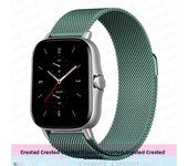 20mm 22mm Milanese Band For Amazfit balance/GTS 4/3/GTS Mini 2/GTR 4/3/Pro stratos Metal Watch Bracelet correa Amazfit bip strap