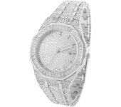Iced Out Watch for Men Gold Watch for Men Hip Hop Fashion Cool Bling Bling Gold Diamond Luxury Mens Watch Dropshipping Relogio