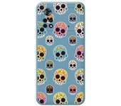 Funda Silicona Líquida Azul para Xiaomi POCO X4 Pro 5G diseño Catrina Dibujos