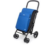 Carlett Carro de la compra plegable 4 ruedas con freno Urban Family