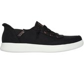 Skechers Bobs Skip Cute - B Cute Sweet Zapatillas de lona para mujer negras en textil 84191