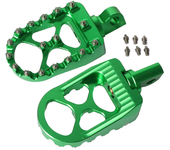 For Harley Sportster XL 883 1200 Dyna Street Bob Bobber Motorcycle Foot Pegs MX Wide Fat Footrests Pedals w/Shifter Pegs