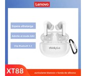 Original Lenovo XT88 Wireless Bluetooth Earbuds Hifi Music Earphone With Microphone Headphone Sport Waterproof Headset 2022 New