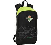 Mochila Safta Real Betis Balompie con Cremallera Vertical