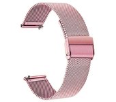 20mm Watch Band for Samsung Galaxy Active 1 2 40mm 44mm/Gear Sport Correa Black For Galaxy Watch SM-R810 42mm Metal Watch Strap
