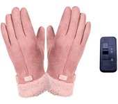 Heated Gloves Usb Rechargeable Battery Heating Gloves For Women Ladies Warming Gloves