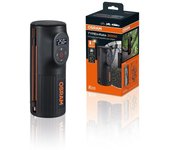 [A] OSRAM TYREinflate 2000 - Inflador de neumáticos compacto y recargable con luz LED, compresor portátil para neumáticos, conexión USB, inflado de neumáticos en 2 min