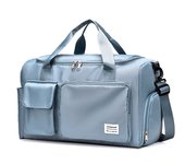 Bolsa de viaje de gran capacidad Weekender bolsas de Lona de noche with Para Zapatos bolsas de fitness Deportivo para Mujeres