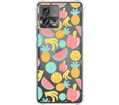 Funda Silicona Antigolpes para Motorola Edge 30 Fusion 5G diseño Frutas 02 Dibujos