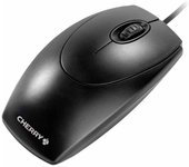 Cherry Ratón óptico Negro PS/2-USB