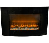 Chimenea Eléctrica de cama SAN DIEGO L88,5 x P13,5 x H56