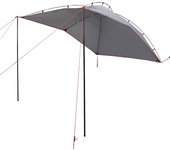 vidaXL Tienda de campaña para coche impermeable gris y naranja