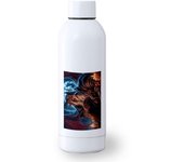 MERCHANDMANIA BIDON 500 ML ACERO INOXIDABLE mago dragon mundo fantasia serie pelicula videojuego deporte deportivo botella senderismo