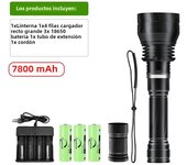 High Power LED Diving Flashlight 3*XHP300 Professional Diving Torch IPX8 Underwater Super Bright Scuba Diving Flashlight Fishing