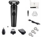 ZOZEN Electric Shaver Rechargeable Electric Razor Hair Clipper Cutting Shaving Machine for Men Beard Trimmer Wet-Dry Dual Use