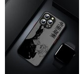 Jujutsu Kaisen Satoru Gojo Phone Case For Apple iPhone 16 15 14 13 12 11 X Mini Pro Max XR XS Frosted Translucent
