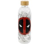 Botella de cristal grande Marvel Deadpool 1030ml