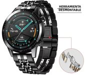 Luxury 22mm Stainless Steel watch band for Huawei Watch 4 GT2 3 pro 46mm strap for samsung watch 6 5 4 loopbracelet