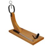 Soporte Jamonero + Cuchillo para Cortar Pata y Paleta de Jamón - Maxia Market