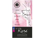 Pack 3 Chocolate rosé 70%. Producto artesano gourmet de calidad
