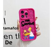 The Simpsons Family Phone Case For iPhone 15 14 Plus 11 Pro Max 13 12 Mini XR X XS Max Soft Cover Fundas