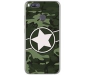 Tumundosmartphone Funda Gel Tpu para Xiaomi Mi 5X / Mi A1 diseño Camuflaje 01 Dibujos