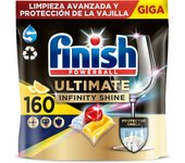 Finish Powerball Ultimate Infinity Shine 160 pastillas para lavavajillas
