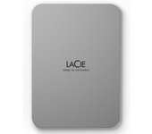 Disco duro usb-c 1tb lacie mobile drive 2.5" silver