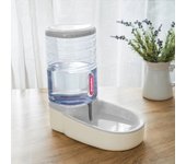 Automatic Dog Cat Feeder and Water Dispenser Gravity Food Feeder and Waterer Set with Pet Food Bowl for Large Capacity