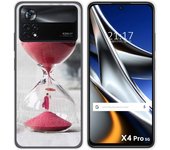 Funda Silicona para Xiaomi POCO X4 Pro 5G diseño Reloj Dibujos