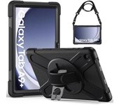 Funda Anticaída para Samsung Galaxy Tab A9 Plus 11 Pulseras 2023, (SM-X210/X216/X218),Carcasa Rugosa with Sote Giratory