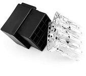 AUTOZOCO Conectores Enchufe ISO 16 Pines, Conectores para Cable ISO, Conector ISO de 16 Pines para Radio de Coche, Enchufe ISO para autoradio, Adaptador ISO de 16 Pines para Radio de Coche, Macho