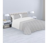 HOMESOL - Colcha boutique reversible sin cojines .ideal para primavera y verano 100% poliester / Colcha Bouti /termosellado/para verano y entretiempo /primavera verano  /Reversible