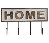 Perchero de Pared Madera de 4 colgadores Home-DAMDAM GO