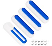 Front Rear Wheel Cover Protect Shell For Xiaomi Electric Scooter Pro 2/1s/M365 Pro Safety Reflective Tube Night Reflector Parts