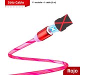 LED Lighting 360 Magnetic Cable Micro USB Type C Cable Fast Charging USB Cable Magnetic Charger For Huawei Samsung Xiaomi iPhone