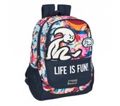 Mochila Adapt.Carro El NiÃ±o Life Is Fun 32x16x44cm