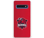 Funda original compatible con Samsung Galaxy S10 - Baskonia fondo rojo