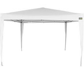 Cenador plegable poliester blanco Aktive 300x300x250 cm (Color Baby 62187)