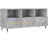 vidaXL Mueble de TV madera contrachapada 102x36x50 cm, Mueble de Salon, Mueble TV, Mueble TV salon, Mesa de TV, Mueble tele