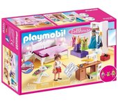 Dormitorio Playmobil Dollhouse (70208) con estudio de costura