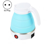 Mini hervidor de agua eléctrico de silicona plegable, tetera silicona portátil, calentador de agua, viaje al aire libre, hogar, camping, tetera de agua, té, café, 0.6L, 600W