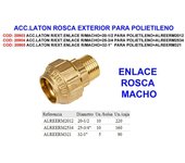Acc.laton r-ext.enlace r-macho 25-3-4 para polietile alreerm2534
