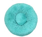 Cama para gatos, cojín suave, lavable para perros y gatos (verde esmeralda, 70 cm), Sunny
