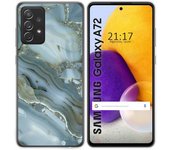 Tumundosmartphone Funda Gel Tpu para Samsung Galaxy A72 diseño Mármol 09 Dibujos