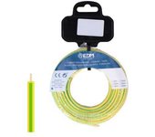 EDM Carrete Flexible 2,5mm Bicolor Libre de halógenos 15m - EDM - 28463 Cablecillo Material Eléctrico Cable Eléctrico