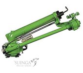 Suinga Cañón de Riego Skipper, Alcance Ajustable 22-41m