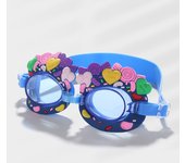 Gafas de Natación Infantiles con Diseño de Dibujos Animados Antiniebla y Impermeables Ideales para Deportes Acuáticos y Buceo con Tapones para Oídos