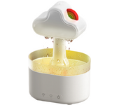 Difusor de Aromaterapia Creativo Arco Iris con Sonido de Gotas para Ayudar a Dormir Lámpara Ultrasónica Humidificador de Aire para el Hogar Atomizador Silencioso Capacidad de 500 ML
